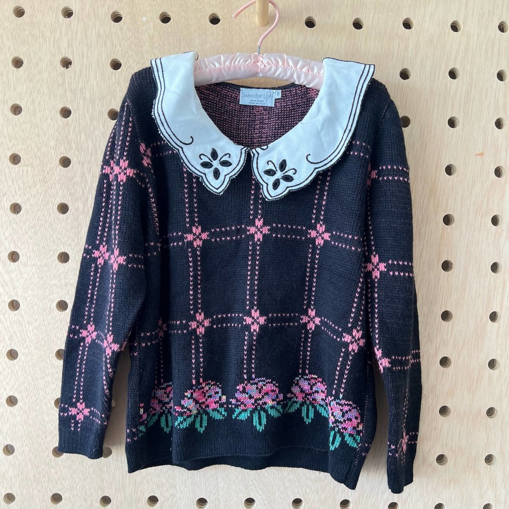 Vintage cottage sweater